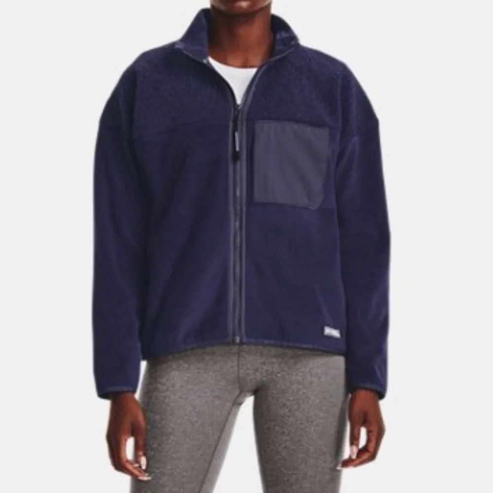 NWT Under Armour Women's UA Polartec® Maxx Full-Zip Jacket Sweatshirt